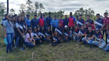 Motagua se une a reforestación a las afueras de la capital.