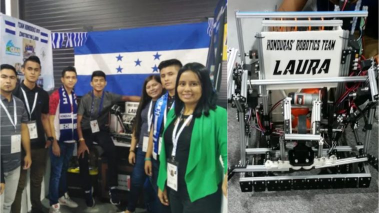hondureños ganaron concurso de robotica en Dubai